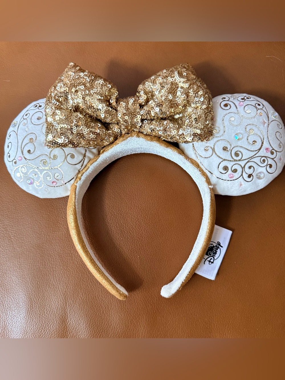 Sparkling Disney Ear Headbands - Gold, Blue, Light Blue - Picture 4 of 6